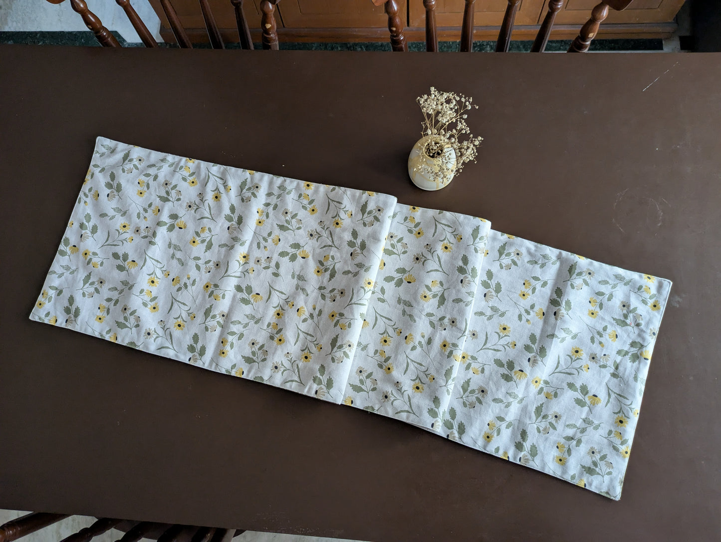 Table Runner - Earthy Meadows (Reversible)