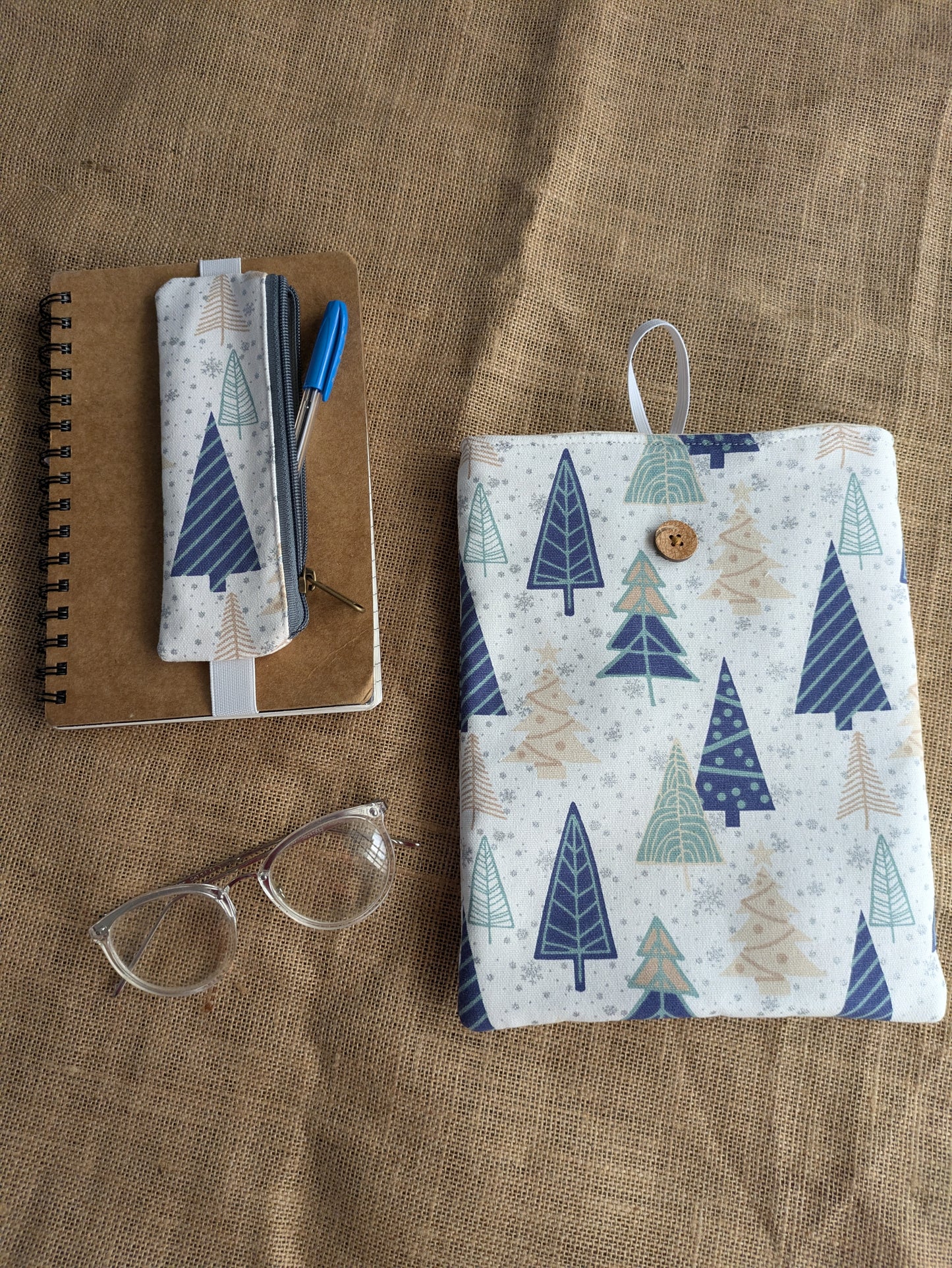 Book Sleeve - Pine Trees