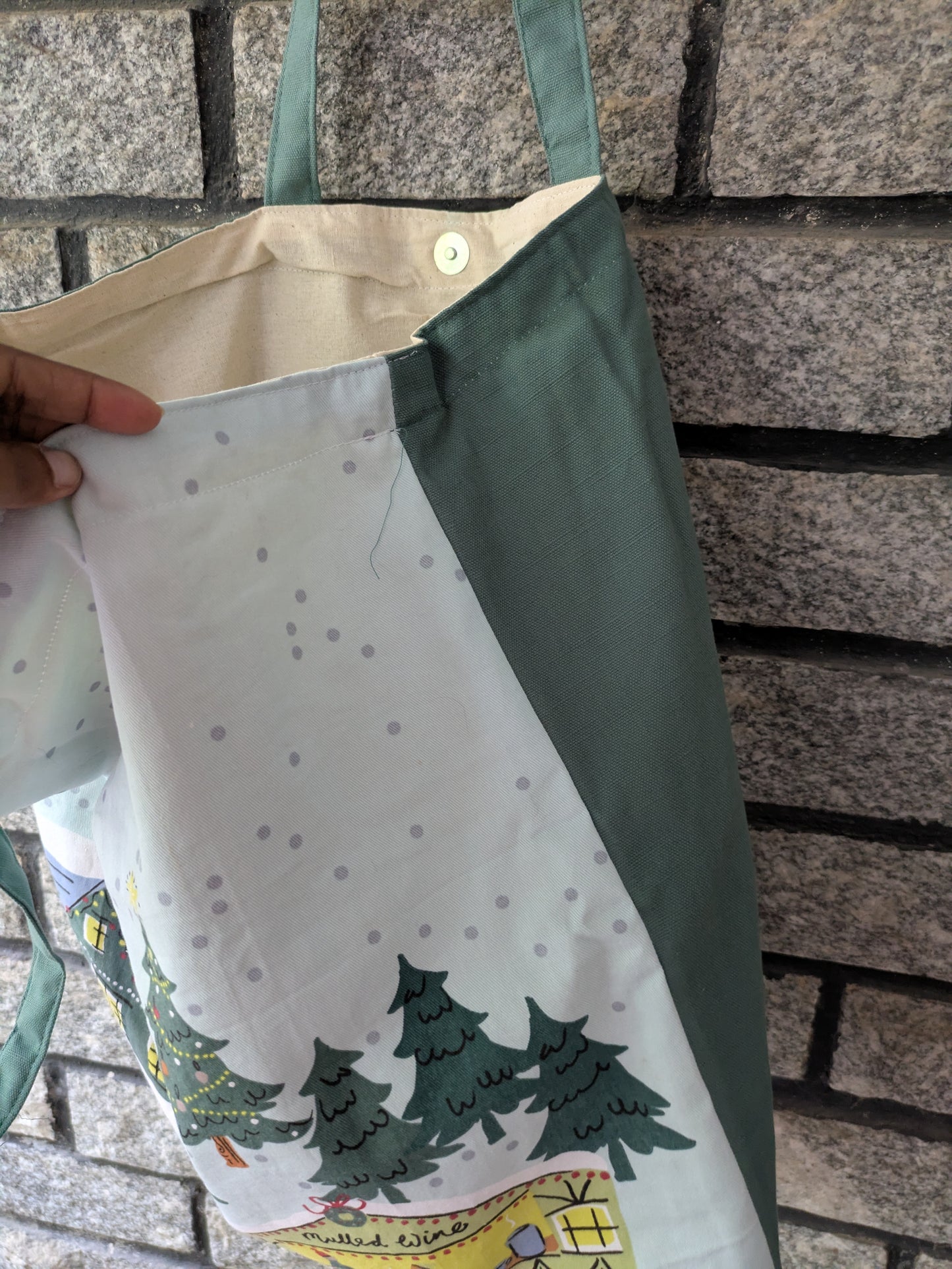 Shopping Tote Bag - Christmas Market