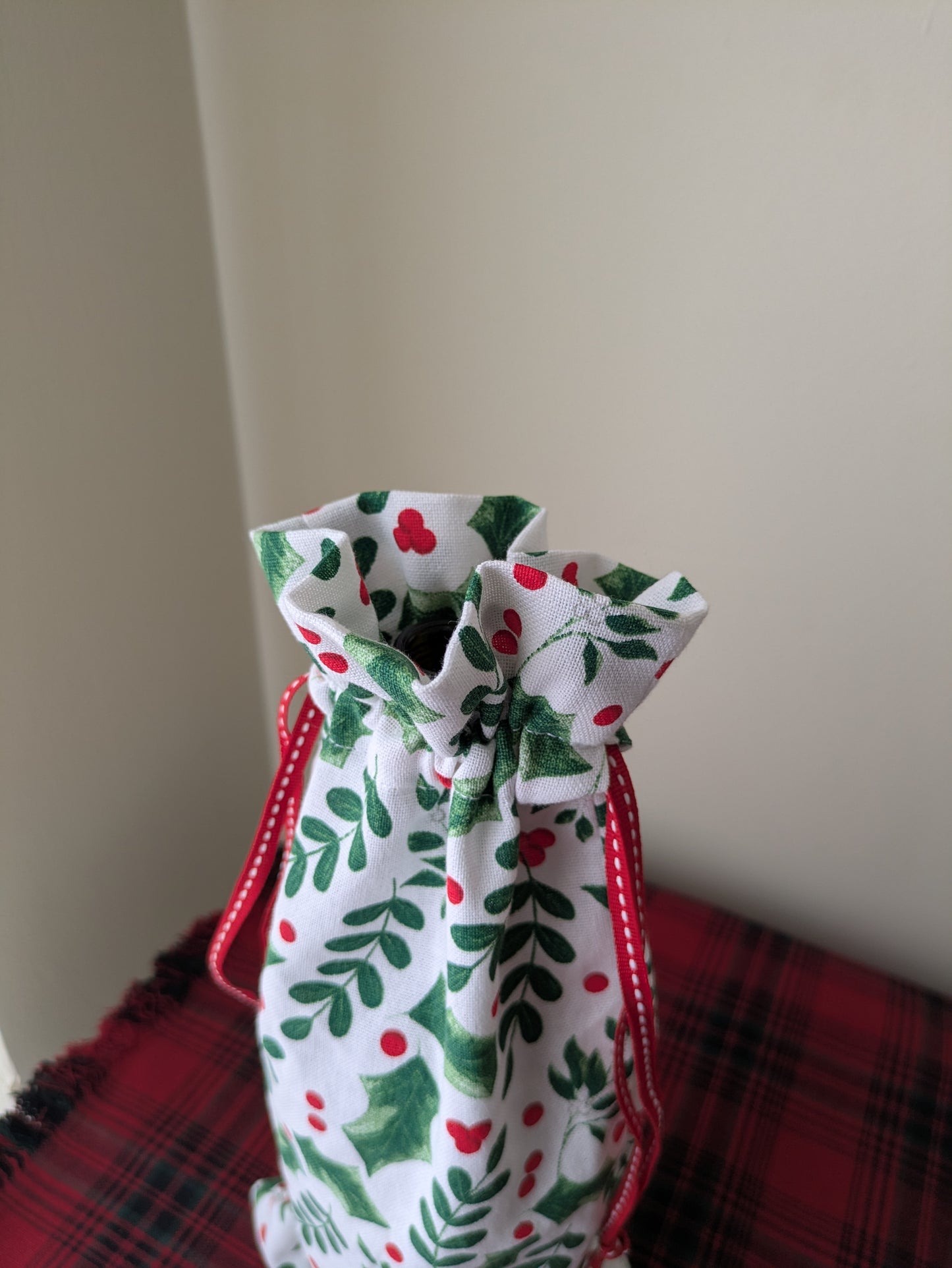Wine Bottle Cover - Holly