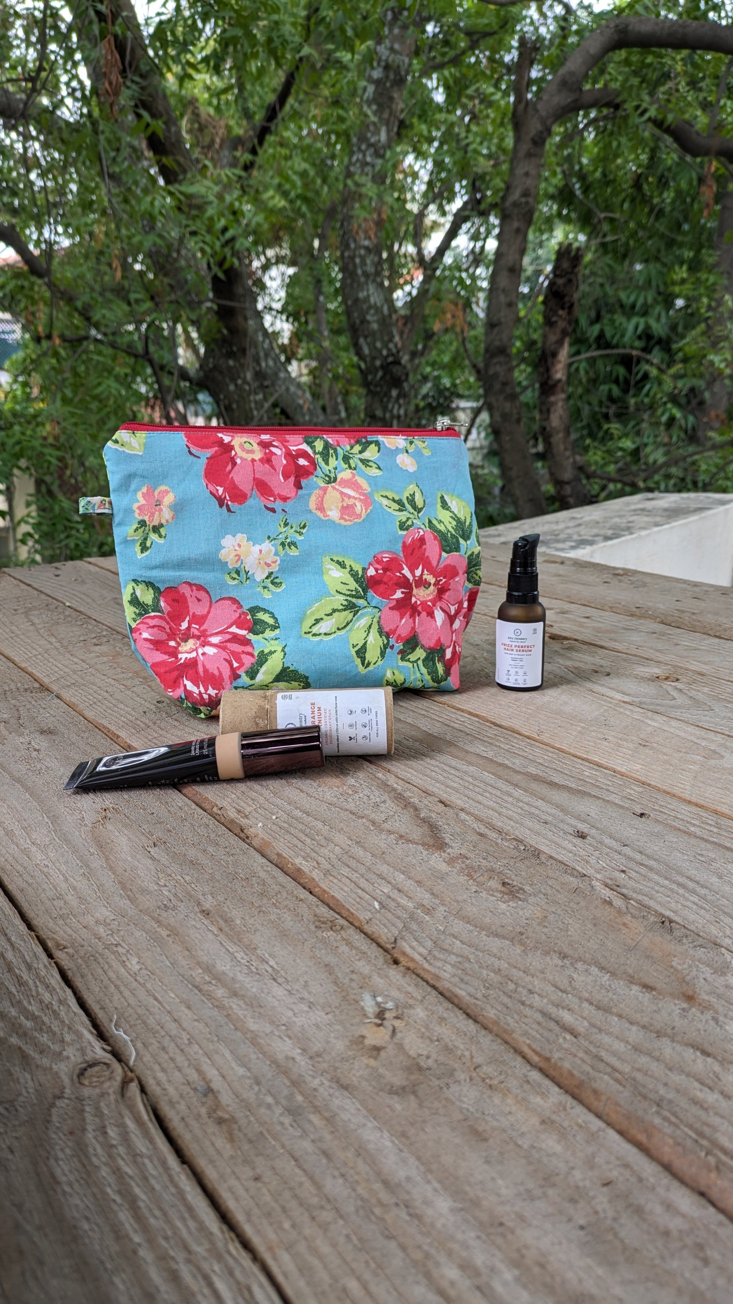 Toiletry Pouch - Floral