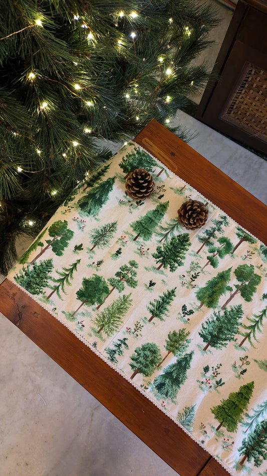 Table runner- Pine Forest