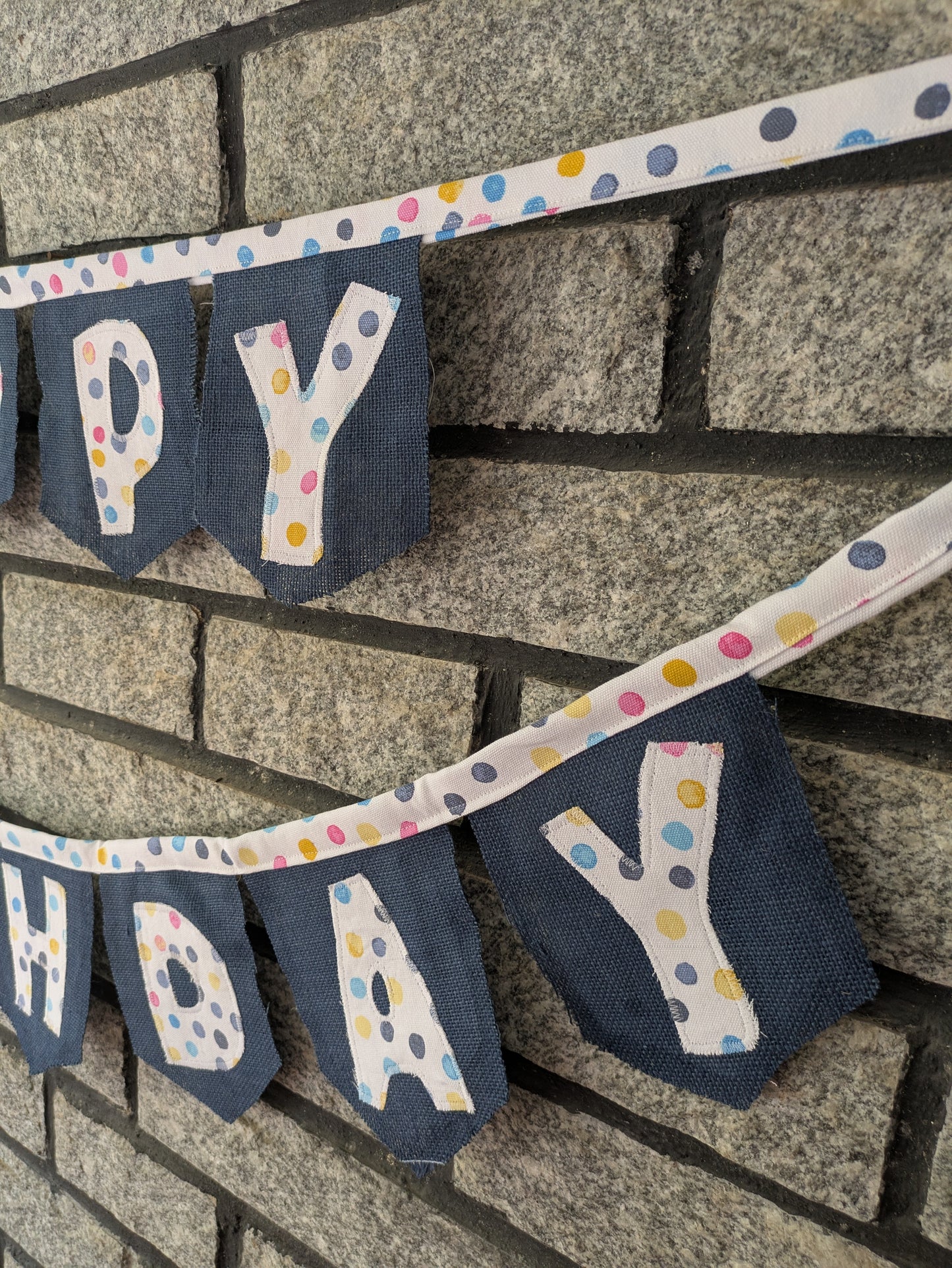 Birthday Bunting - Polka Dots